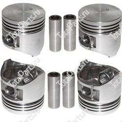 TOTALPARTS 000063637 ПОРШЕНЬ 0.50 (КОМПЛЕКТ НА ДВC)