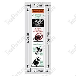 HYSTER 1330917 УКАЗАТЕЛЬ