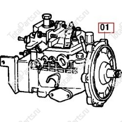 TOYOTA 221007876871 ДИЗЕЛЬНЫЙ ТНВД (9812-9909) DPF-2