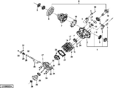 02 DRIVE: TRANSMISSION->02/04 CARRIER ASSY->Linde HT25/30/35Ds/Ts-01 ser 1219 forklift spareparts catalog | 02 ПРИВОД: ТРАНСМИССИЯ->02/04 УЗЕЛ ПЕРЕДАЧИ->КАТАЛОГ ЗАПЧАСТЕЙ НА ПОГРУЗЧИК LINDE HT25DS-01, LINDE HT25T-01, LINDE HT27T-01, LINDE HT30DS-01, LINDE HT30T-01, LINDE HT32T-01, LINDE HT35DS-01, LINDE HT35TS-01 | Запчасти для погрузчиков LINDE в Москве - Каталоги запчастей на LINDE (Германия) на сайте TotalParts.ru