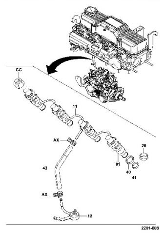 КАТАЛОГ ЗАПЧАСТЕЙ ДВИГАТЕЛЯ TOYOTA 1DZ / TOYOTA 1DZ2 (1DZII) -> 2201088 ИНЖЕКЦИОННАЯ ФОРСУНКА TOYOTA 1DZ / TOYOTA 1DZ2 | ЗАПЧАСТИ ДЛЯ ДВИГАТЕЛЕЙ TOYOTA 1DZ / 1DZ2 УСТАНОВЛЕННЫХ НА ВИЛОЧНЫЕ ПОГРУЗЧИКИ | TOYOTA FORKLIFT SPARE PARTS CATALOG 2201088 INJECTION NOZZLE 1DZ | Множество запасных частей для моделей погрузчиков TOYOTA в наличии на складе TotalParts.ru в Москве!