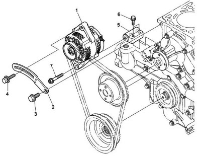 LINDE FORKLIFT SPARE PARTS MANUAL FOR HT25DS-01, HT25T-01, HT27T-01, HT30DS-01, HT30T-01, HT32T-01, HT35DS-01, HT35TS-01 -> 00 ENGINE -> 00/23 ALTERNATOR | КАТАЛОГ ЗАПАСНЫХ ЧЕСТЕЙ НА ПОГРУЗЧИКИ LINDE: HT25DS-01, HT25T-01, HT27T-01, HT30DS-01, HT30T-01, HT32T-01, HT35DS-01, HT35TS-01 | Запчасти Linde (Линде) — купить в Москве