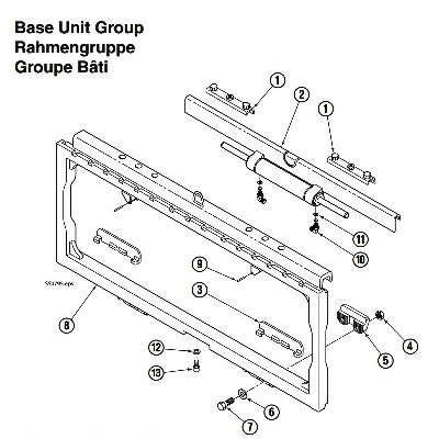 SIDE SHIFTER CASCADE 55F-SSS-A891 PARTS MANUAL / SIDE SHIFTER CASCADE 55F-SSS-A891-R1 PARTS MANUAL | КАРТИНКА ИЗ КАТАЛОГА ПОДБОРА ЗАПЧАСТЕЙ НА КАРЕТКУ БОКОВОГО СМЕШЕНИЯ КАСКАД: CASCADE 55F-SSS-A891 / CASCADE 55F-SSS-A891-R1 | В интернет магазине TotalParts.ru вы легко можете купить запчасти для вилочных погрузчиков и навесного оборудования CASCADE в Москве по доступным ценам, поставки с заводов Азии и Европы, отправка запчастей по РФ транспортными компаниями